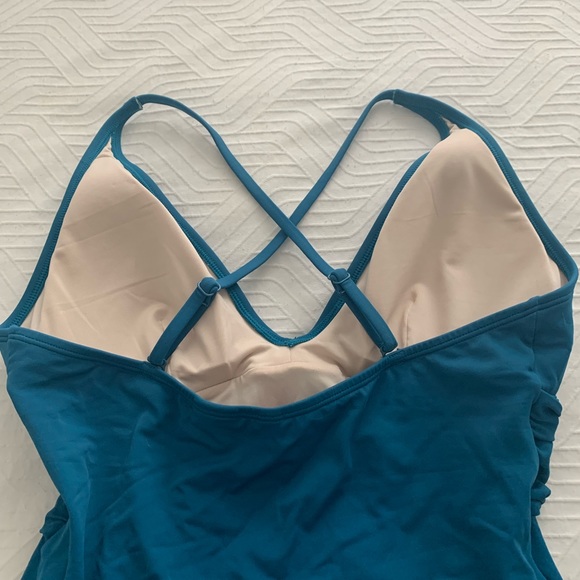 Joe Fresh one piece blue bathing suit- never worn. - Picture 4 of 4